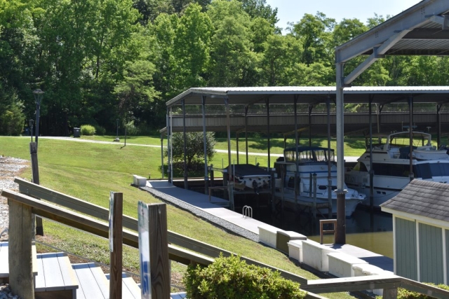 View of grounds near F dock