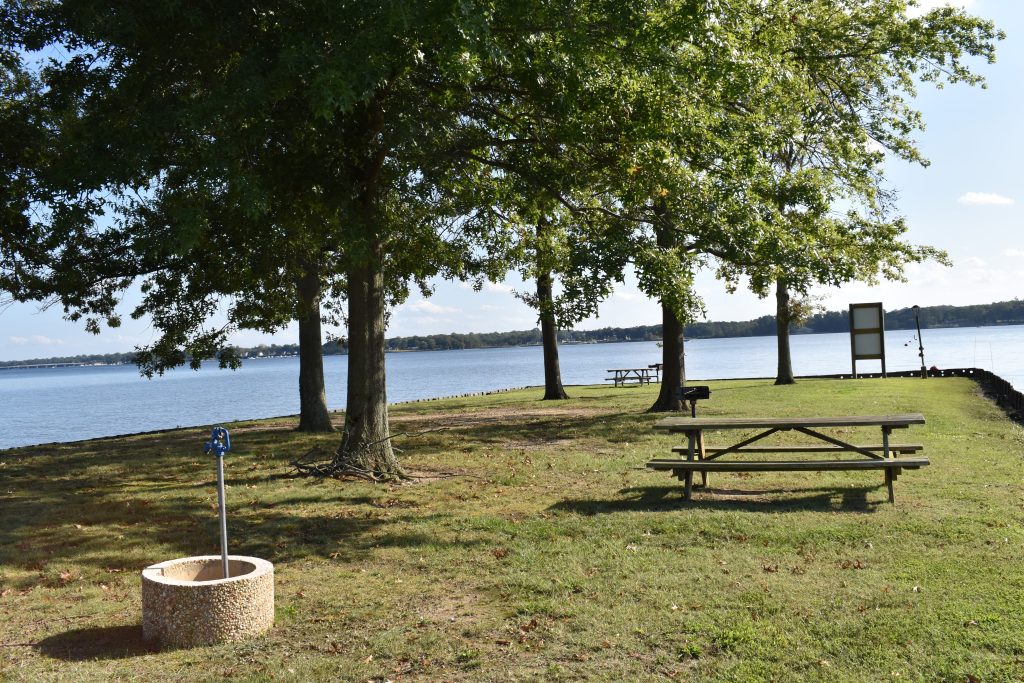 One of many picnic areas at BBYH